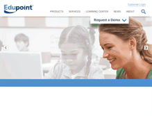 Tablet Screenshot of edupoint.com